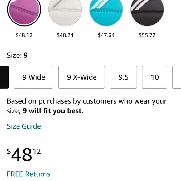 NIB Women’s magenta wide width slip on shoes - Picture 8 of 8